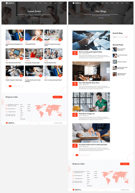 Beryl - Agency/Corporate HTML5 Template Image 9