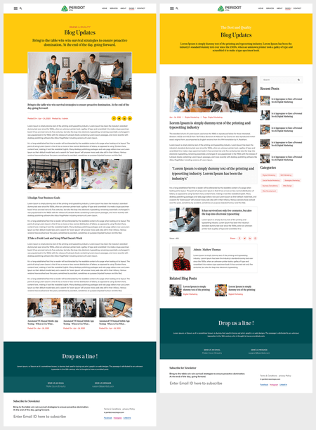 Peridot - Agency/Corporate HTML5 Template Image 10