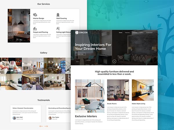 Zircon Interior 1 Landing Page