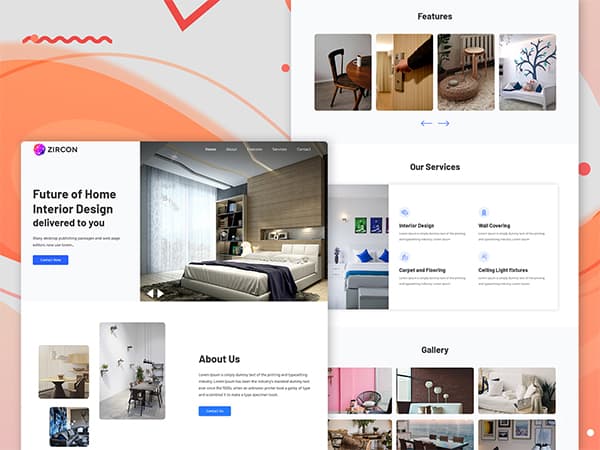 Zircon Interior 2 Landing Page
